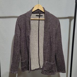Men's cardigan Zara Man open sweater size large cabincore cotton cocoon style